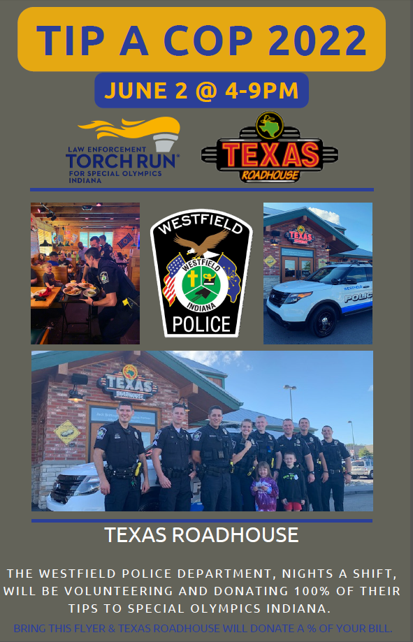 Tip A Cop 6/2/22 at Texas Roadhouse