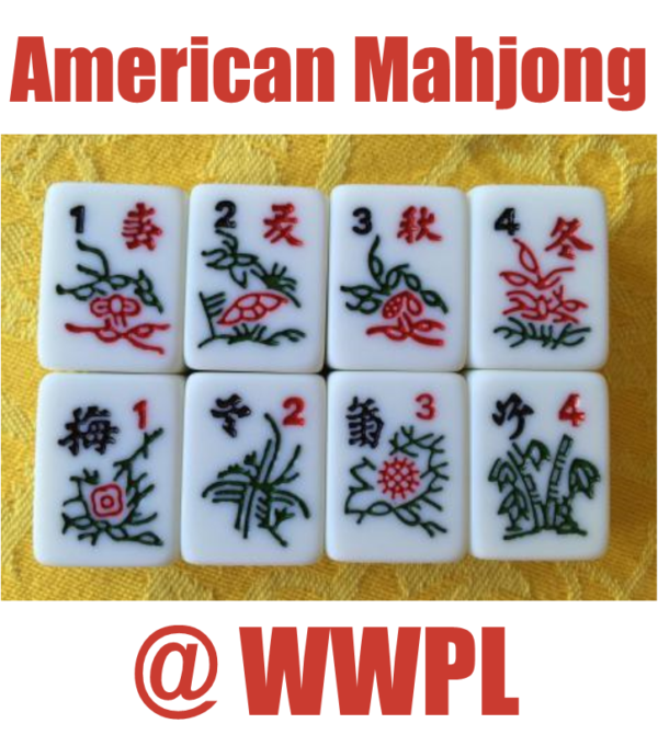 American Mahjong at Westfield Washington Public LIbrary